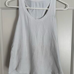 lululemon athletica White Racerback Tank